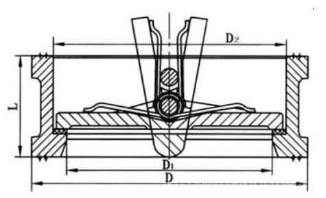 蝶形止回阀(DH77X-16)35